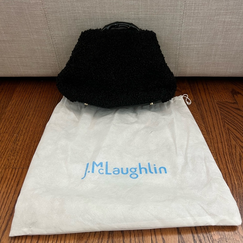 j mclaughlin black sherpa bag